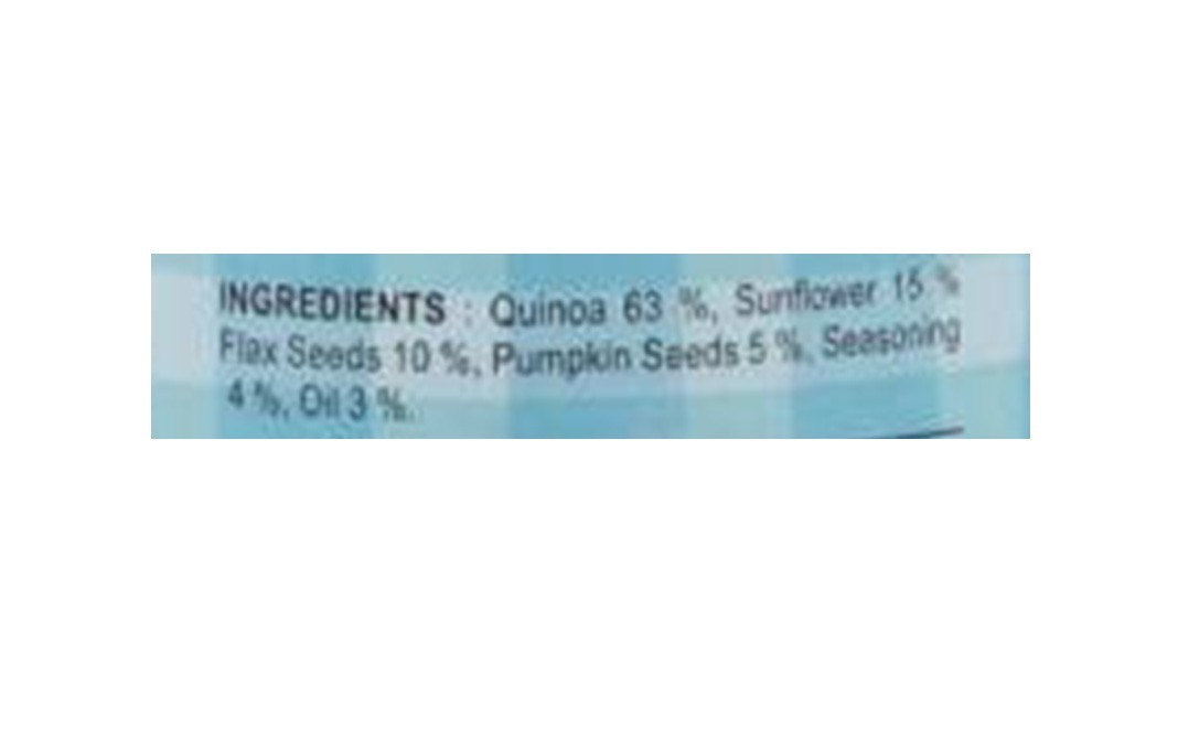 Nutriwish Roasted Quinoa Snack Chilli Lemon Flavour   Plastic Jar  125 grams